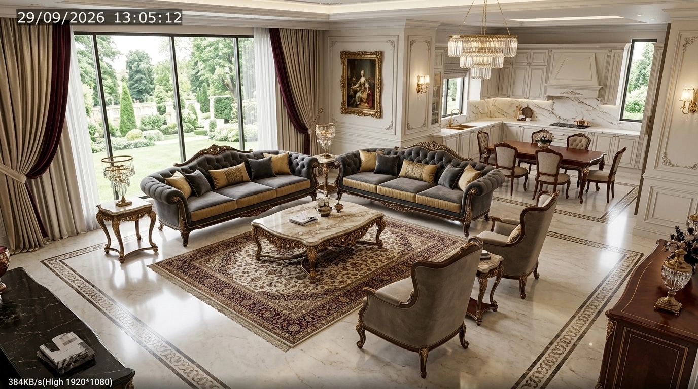 Interior design in Classic style — Living Room by GenRoom AI