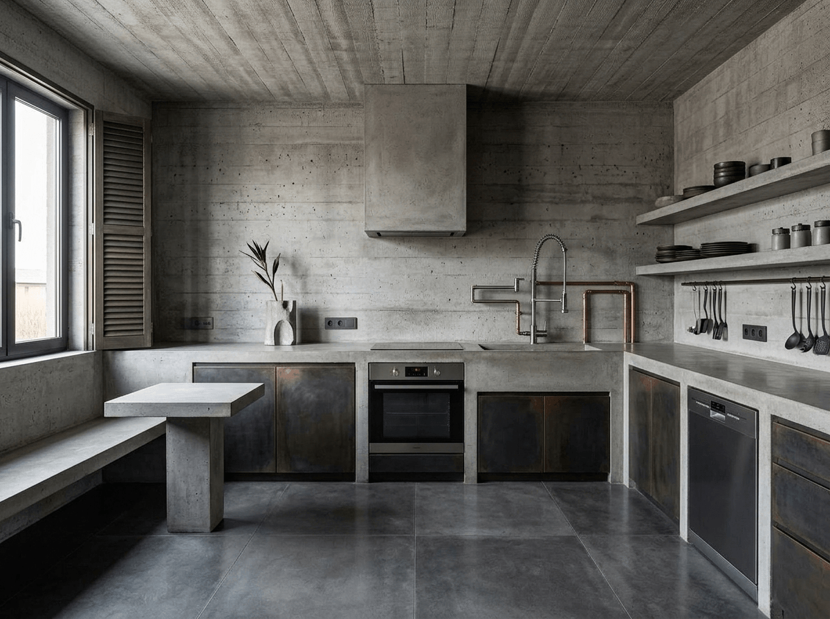 Kitchen interior in no_style style — photo by GenRoom AI