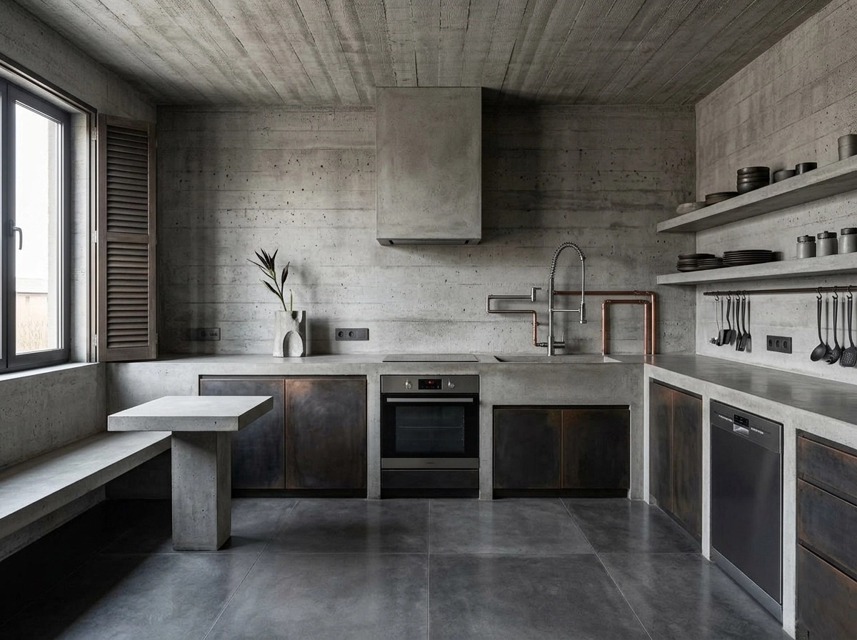 Kitchen interior in no_style style — photo by GenRoom AI