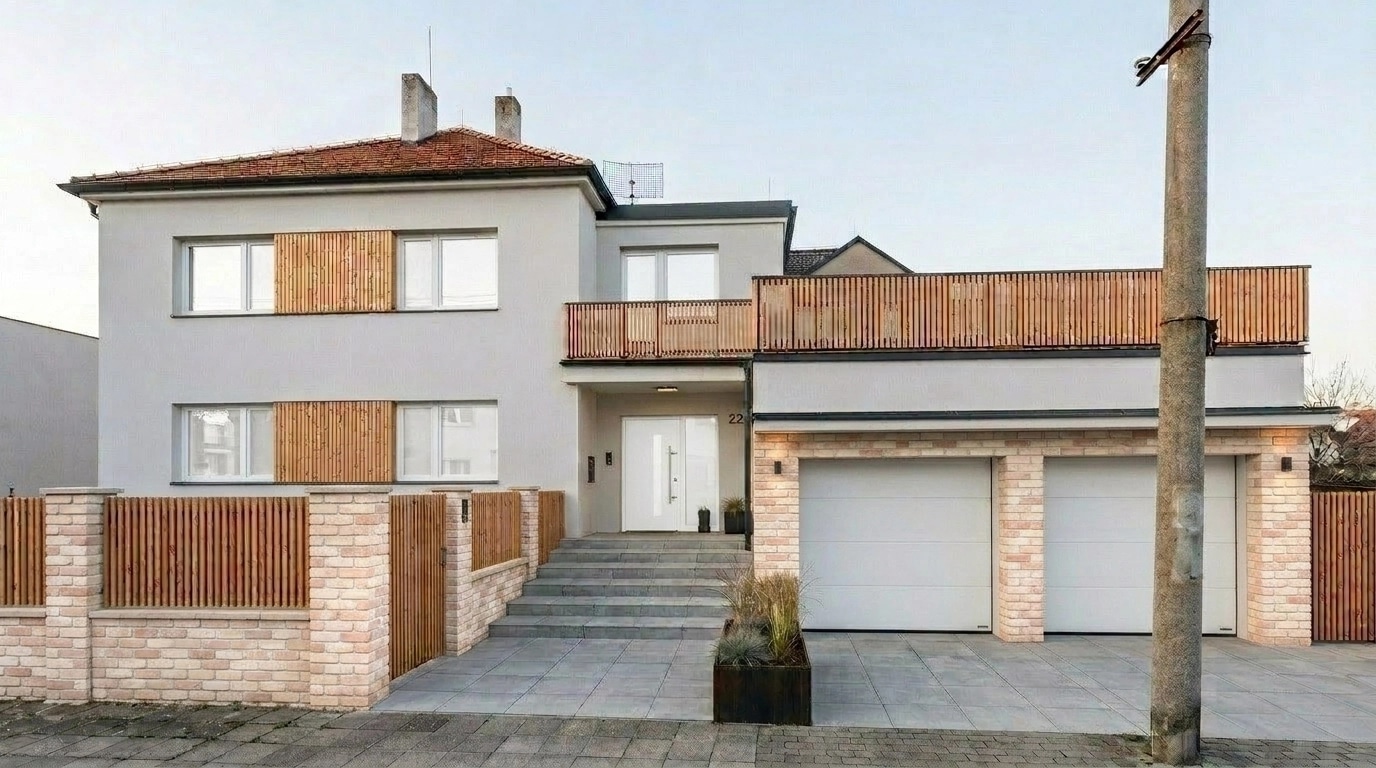 Scandinavian Facade Facade design — facade photo by GenRoom AI