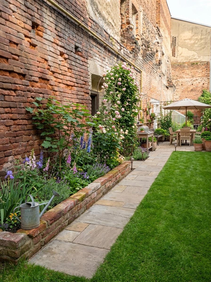 Country Rustic Garden Yard design — yard photo by GenRoom AI