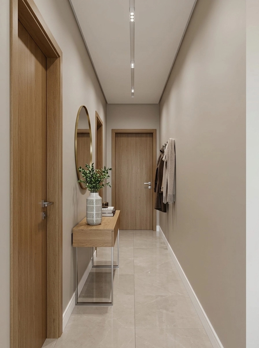 Hallway interior in no_style style — photo by GenRoom AI