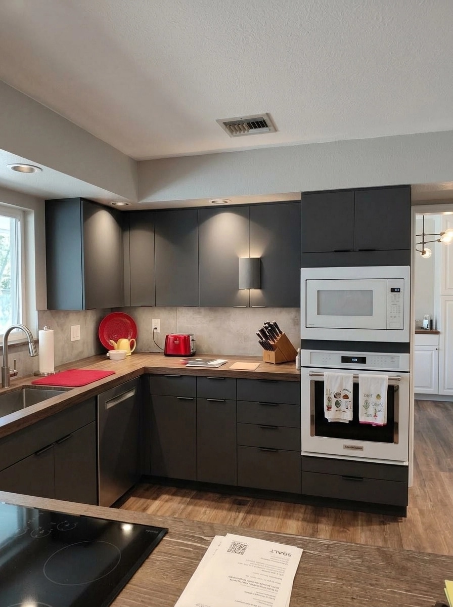 Kitchen interior in Contemporary style — photo by GenRoom AI