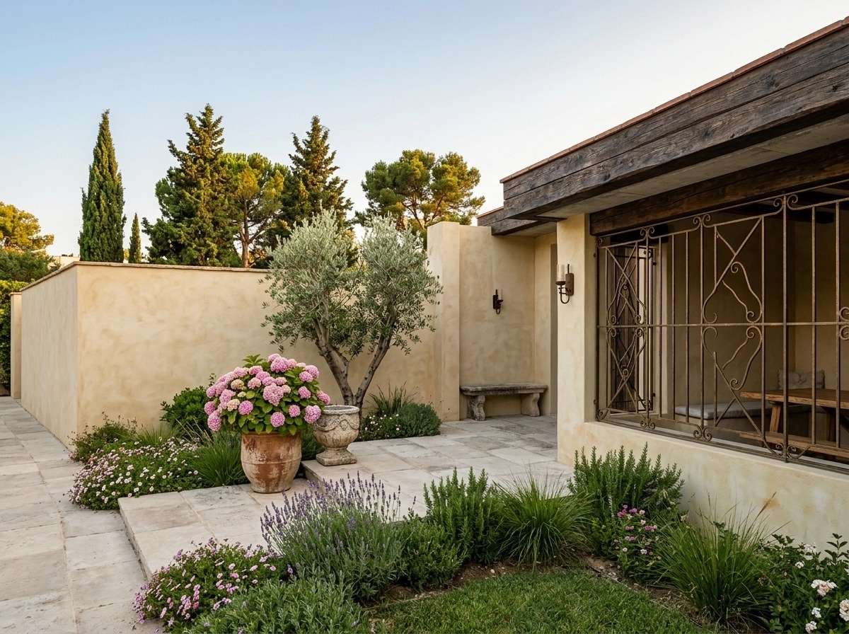 Facade design in Mediterranean Facade style — photo by GenRoom AI