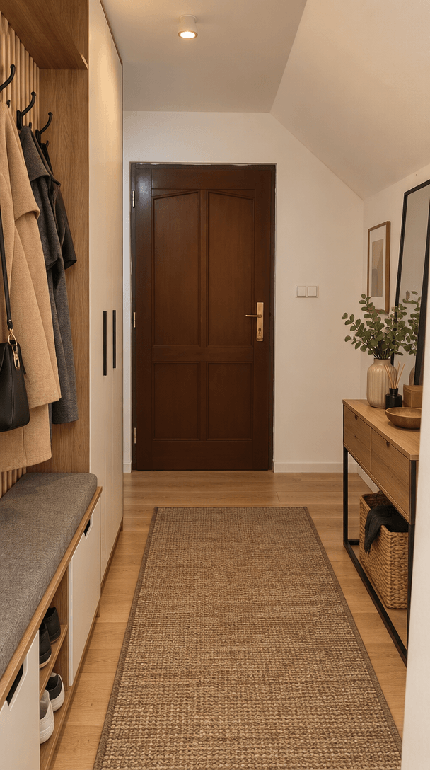 Interior design in Contemporary style — Hallway by GenRoom AI