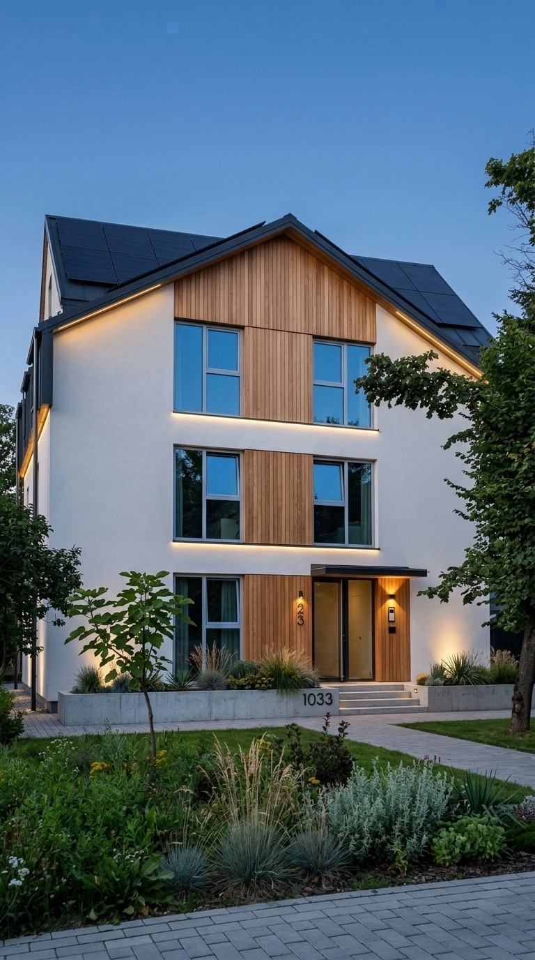 Contemporary Facade Facade design — facade photo by GenRoom AI