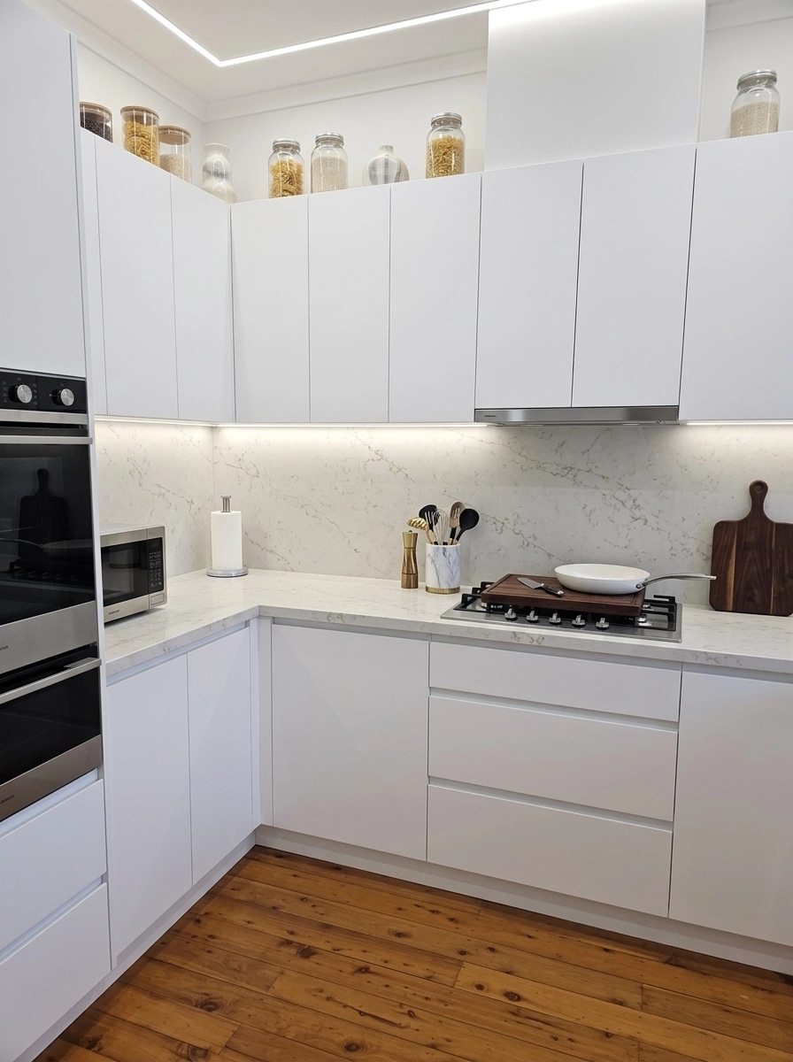 Interior design in Contemporary style — Kitchen by GenRoom AI