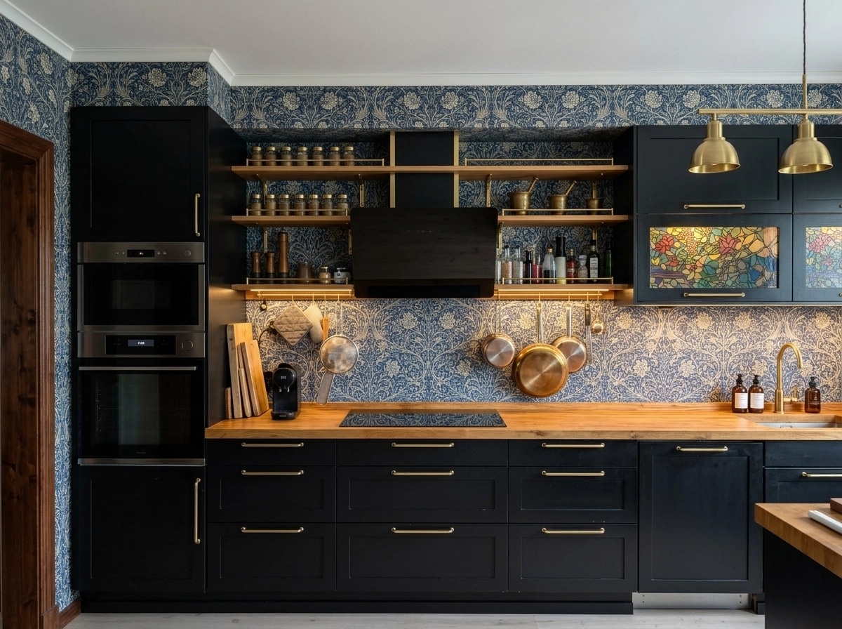 Kitchen interior in Classic style — photo by GenRoom AI