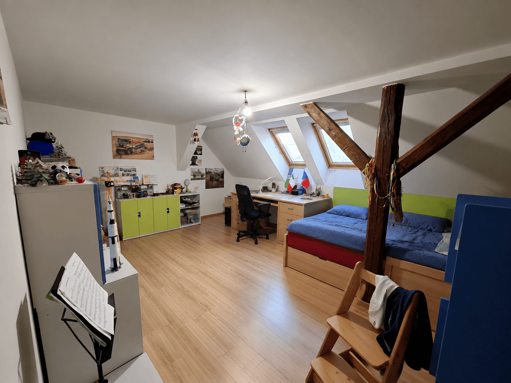 Modern Farmhouse Kids Room design — interior photo by GenRoom AI
