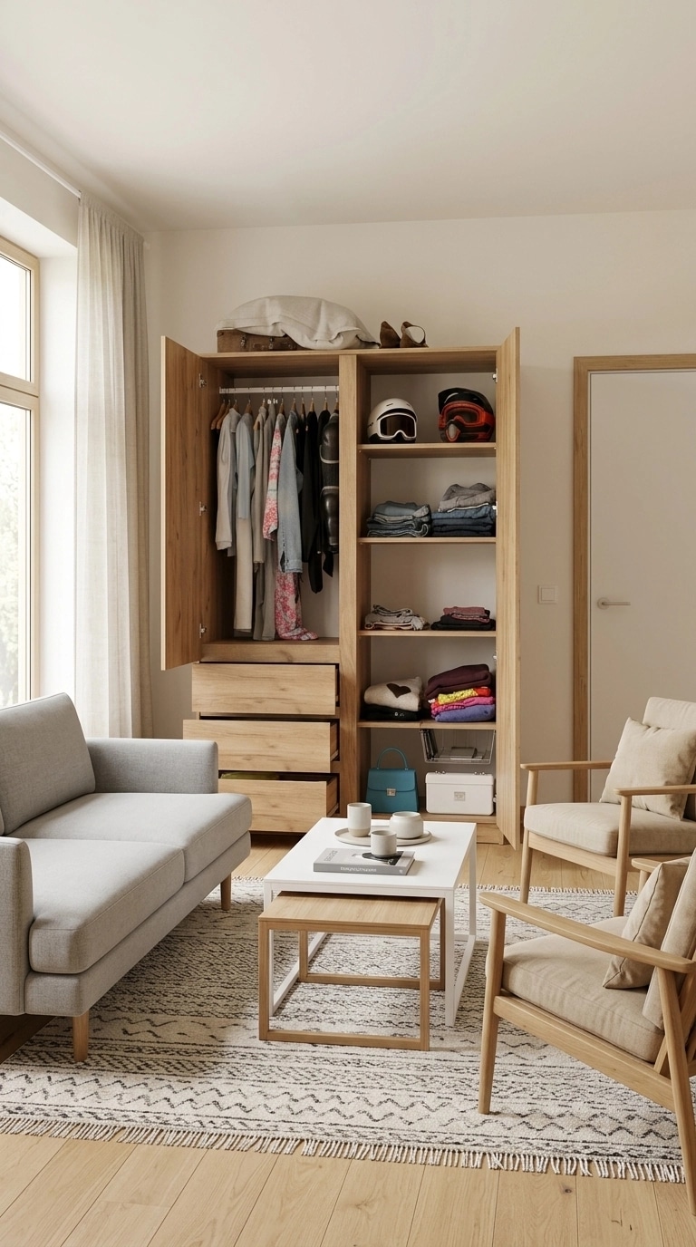 Scandinavian Living Room design — interior photo by GenRoom AI