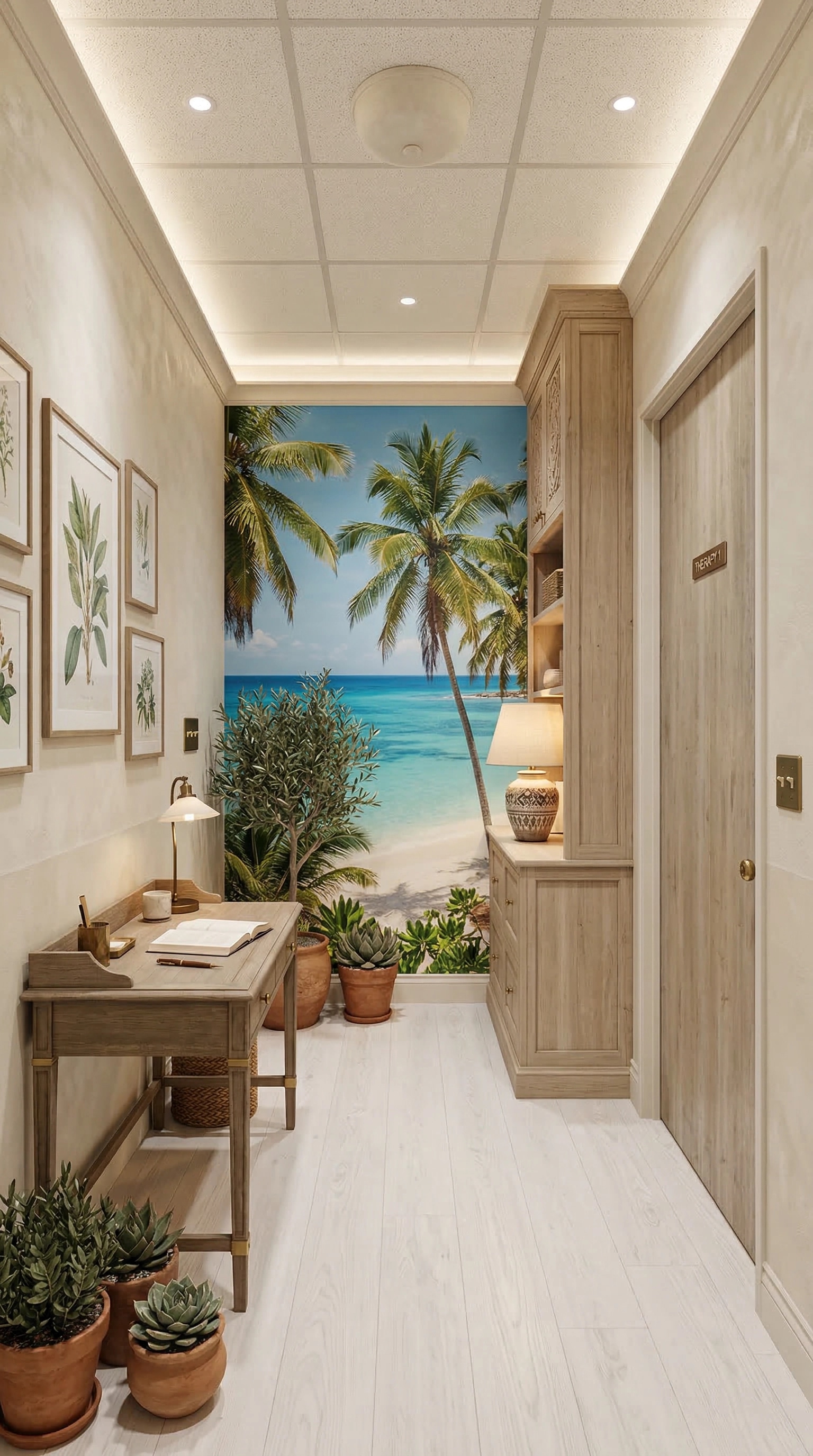 Interior design in Mediterranean style — Office by GenRoom AI