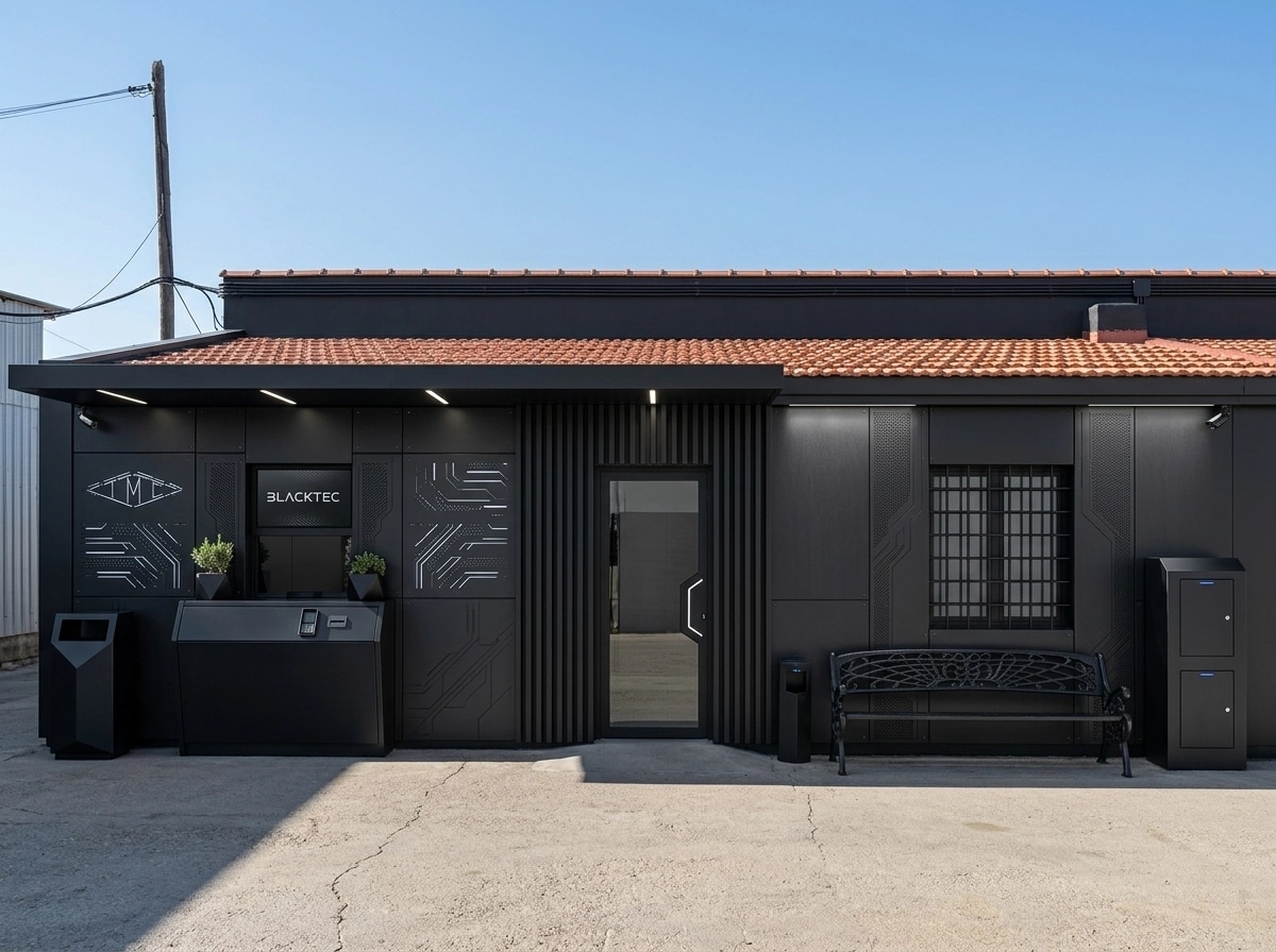 Blacktec Facade Facade design — facade photo by GenRoom AI