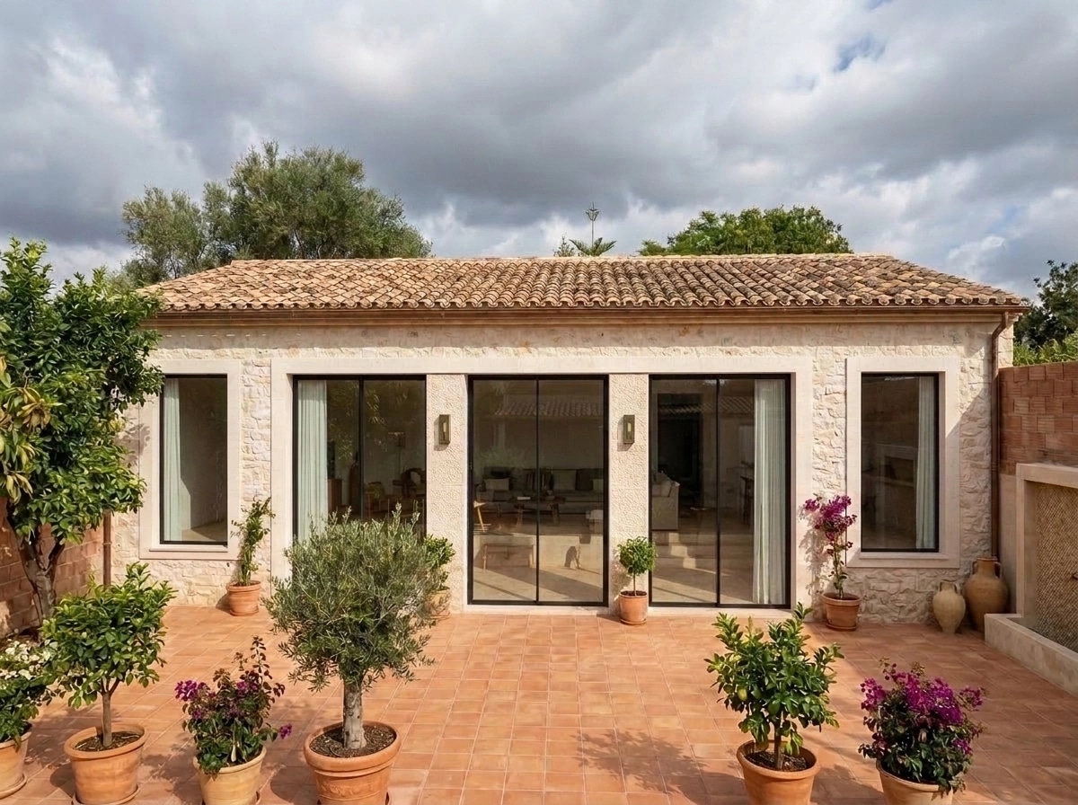 Facade design in Mediterranean Facade style — Facade by GenRoom AI