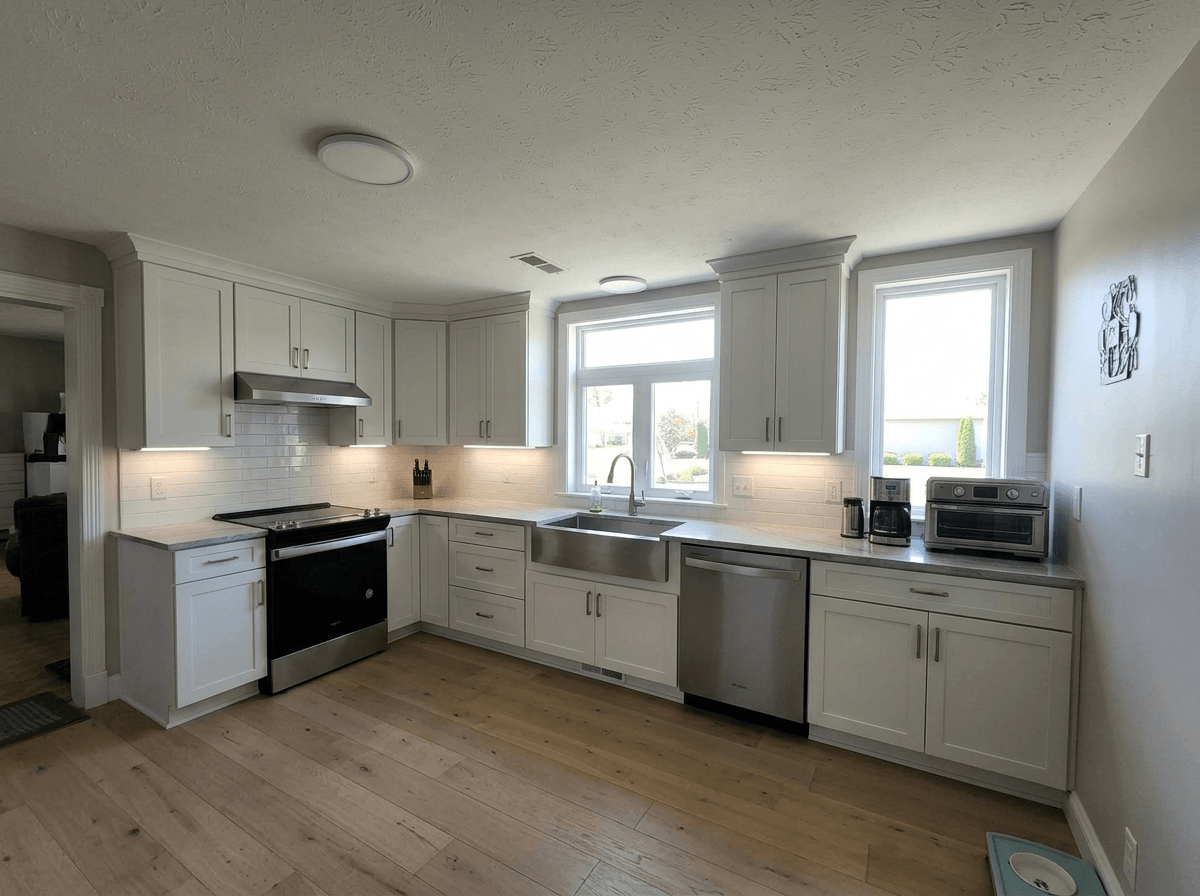 Kitchen interior in no_style style — photo by GenRoom AI