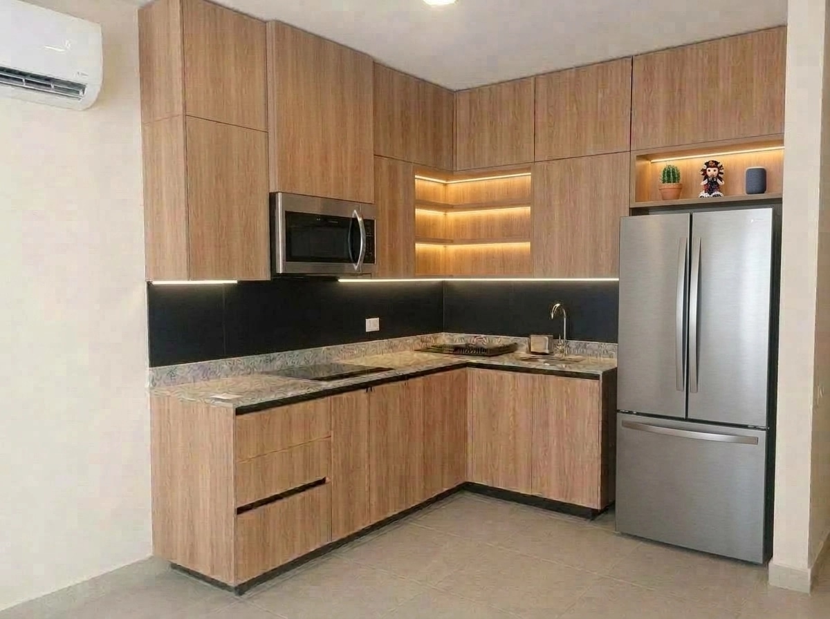 Kitchen interior in no_style style — photo by GenRoom AI