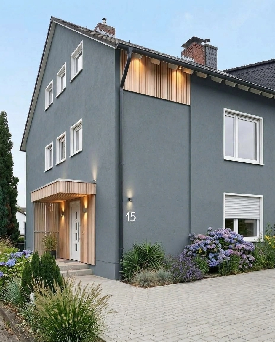 Scandinavian Facade Facade design — facade photo by GenRoom AI