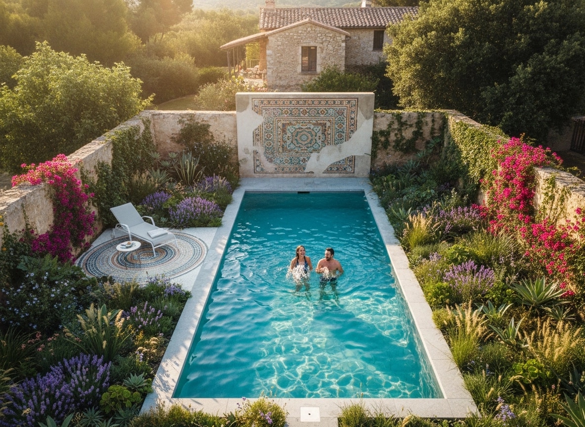 Yard design in no_style style — photo by GenRoom AI