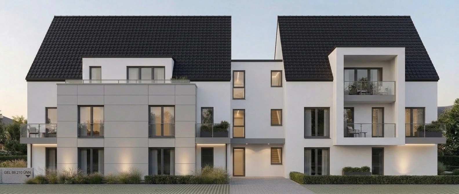 Contemporary Facade Facade design — facade photo by GenRoom AI