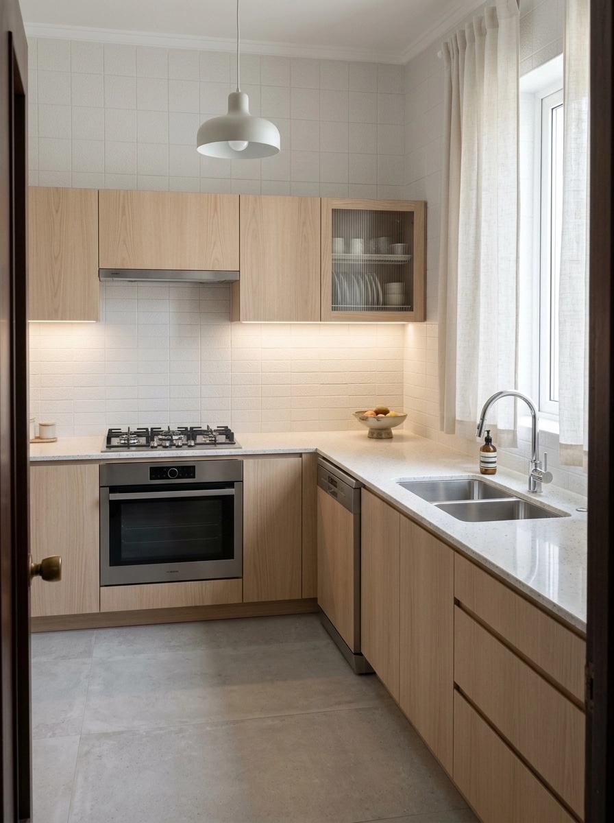 Interior design in Scandinavian style — Kitchen by GenRoom AI