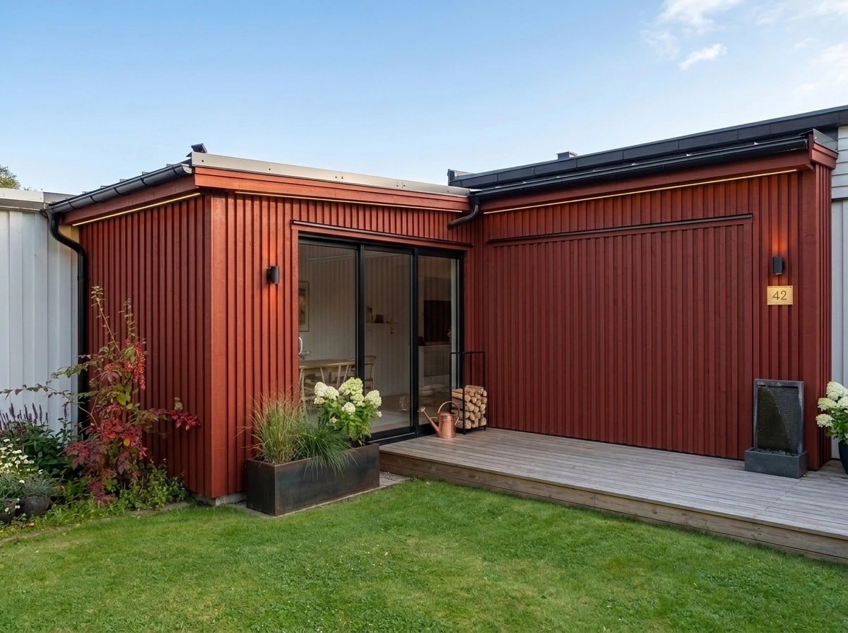 Scandinavian Facade Facade design — facade photo by GenRoom AI