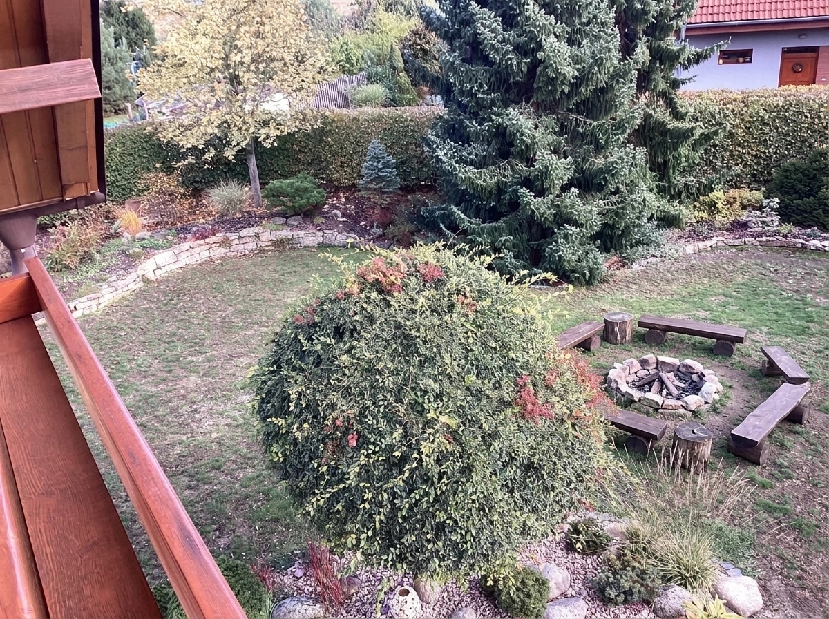 Landscape design in Eco Natural Garden style — Yard by GenRoom AI