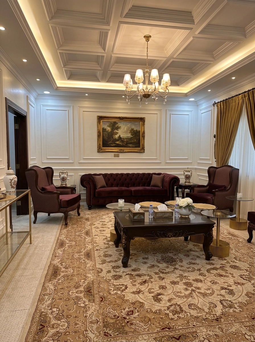 Interior design in Classic style — Living Room by GenRoom AI