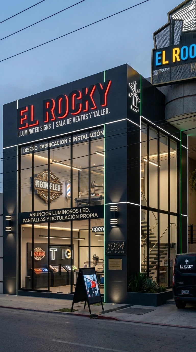 Facade design in Blacktec Facade style — Facade by GenRoom AI