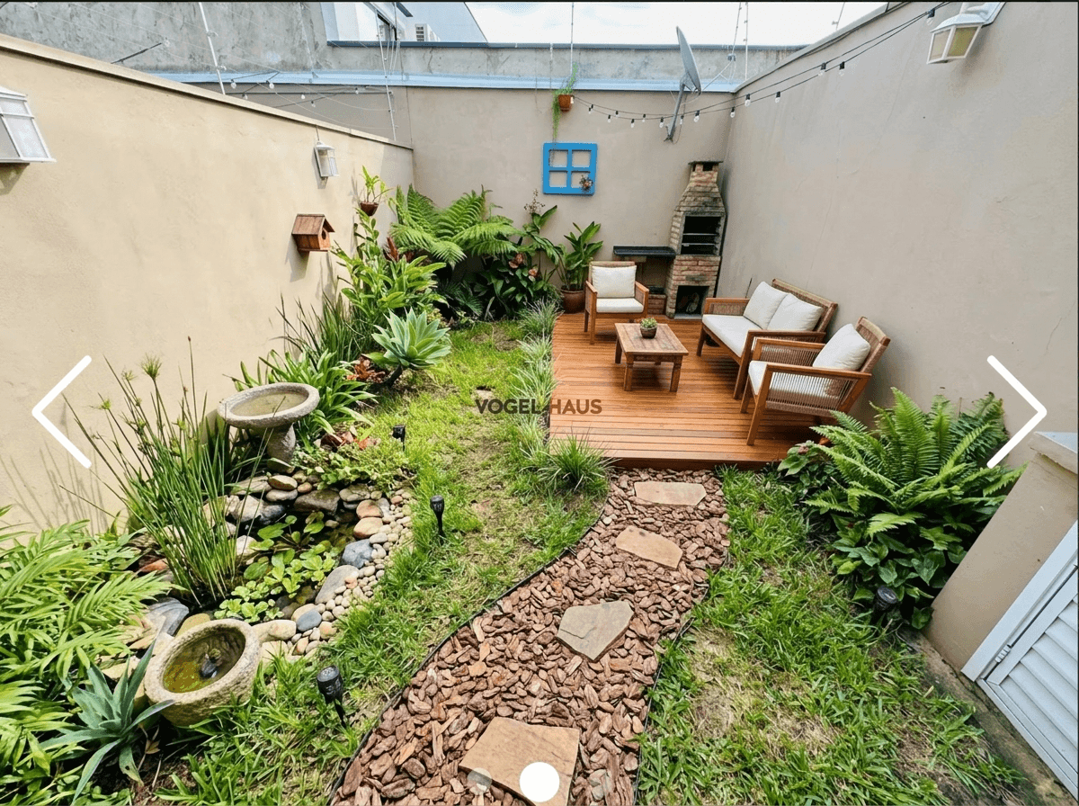 Landscape design in Eco Natural Garden style — Yard by GenRoom AI