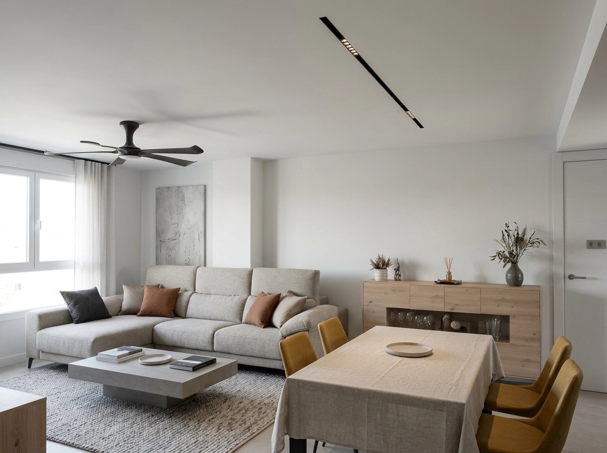 Interior design in Minimalism style — Living Room by GenRoom AI