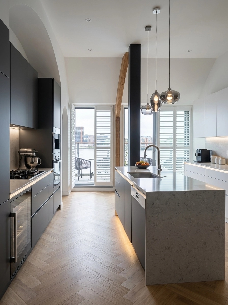 Contemporary Kitchen design — interior photo by GenRoom AI
