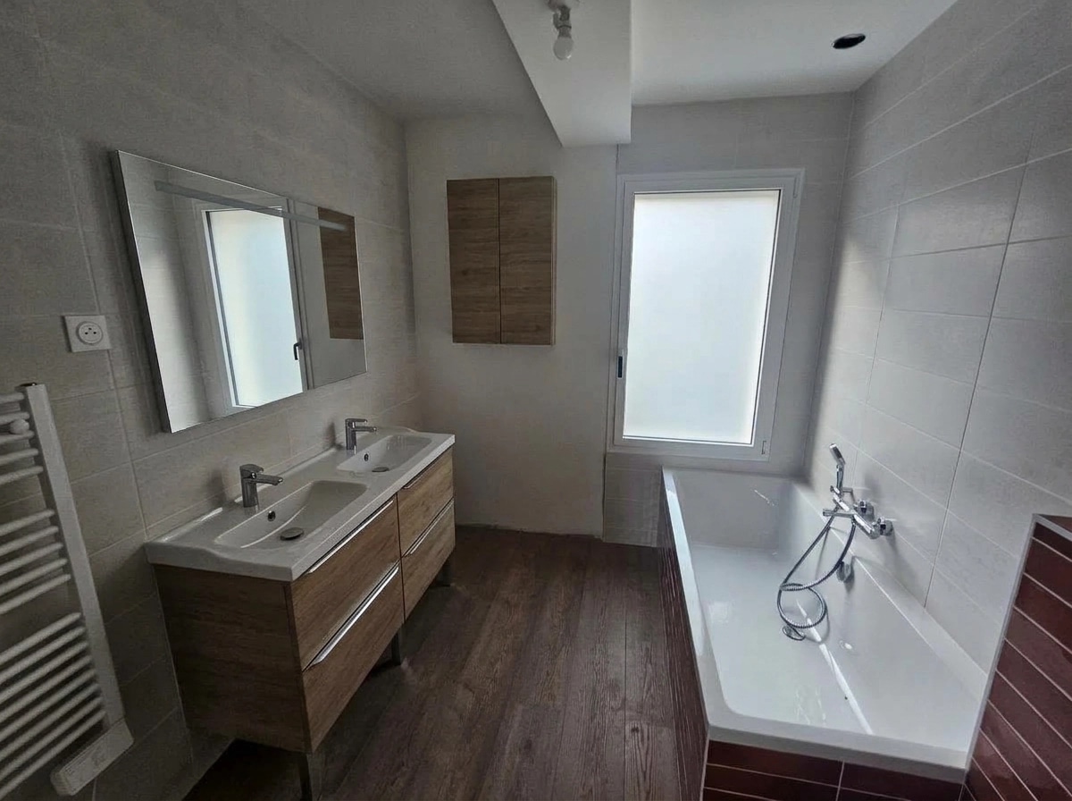 Bathroom interior in no_style style — photo by GenRoom AI