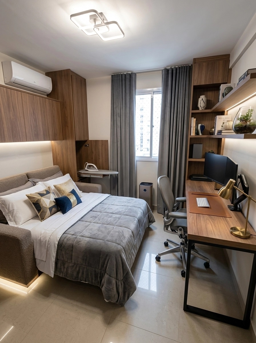 Interior design in Contemporary style — home_office by GenRoom AI