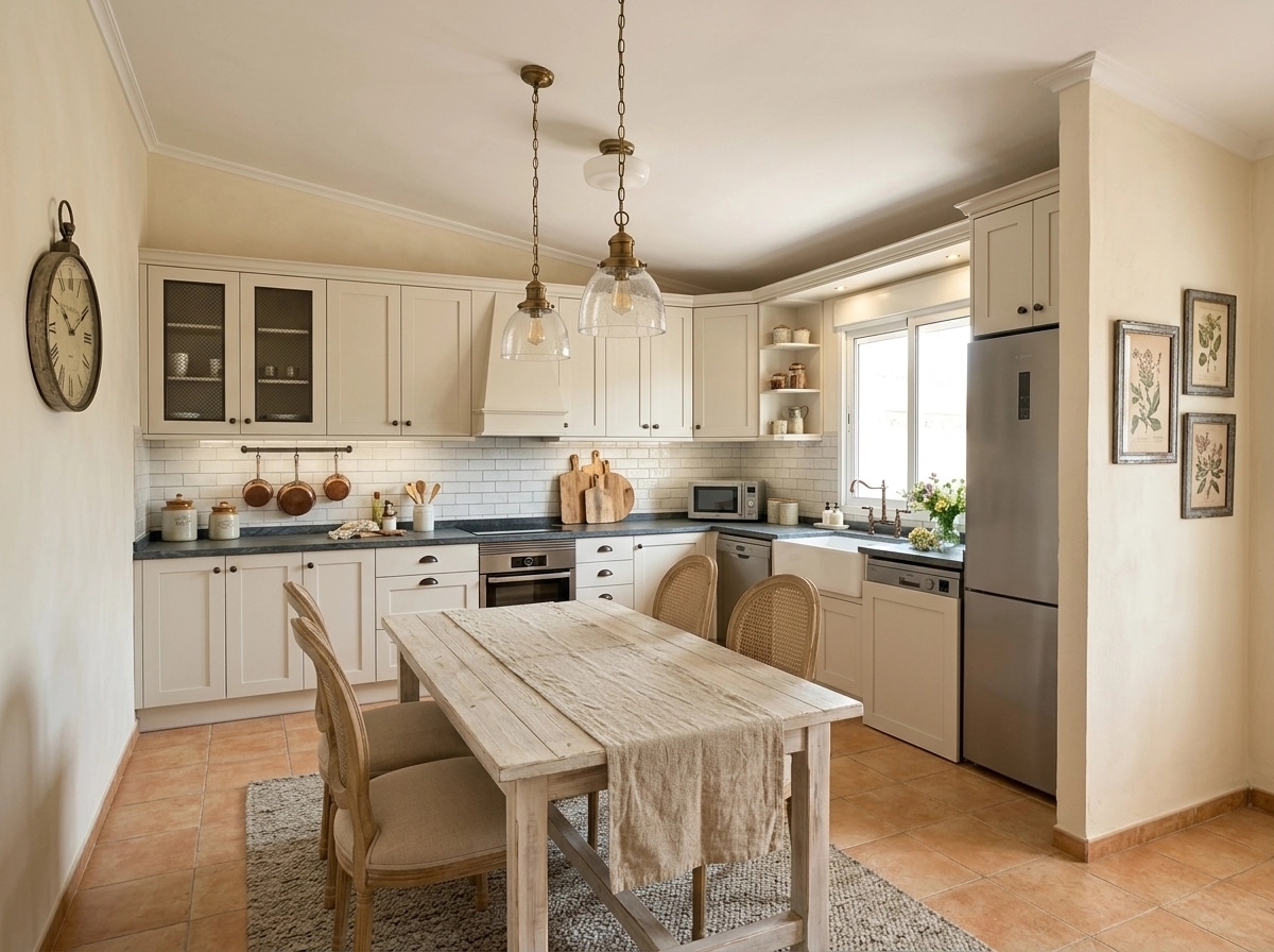 Modern Farmhouse Kitchen design — interior photo by GenRoom AI