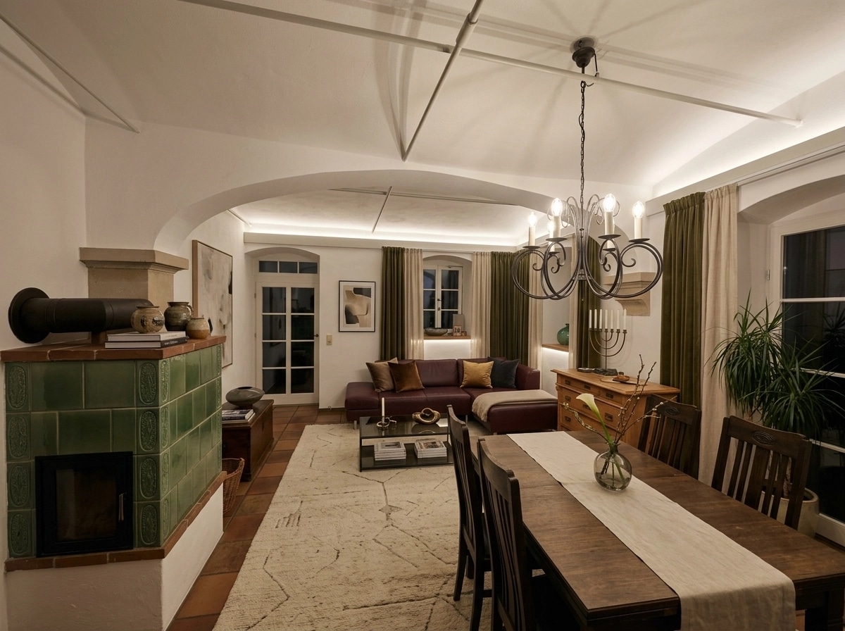 Interior design in Contemporary style — Living Room by GenRoom AI