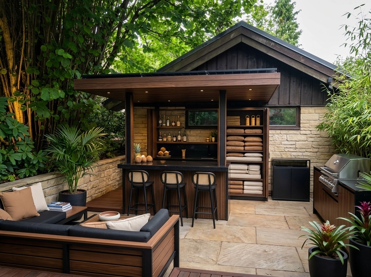 Contemporary Yard Yard design — yard photo by GenRoom AI