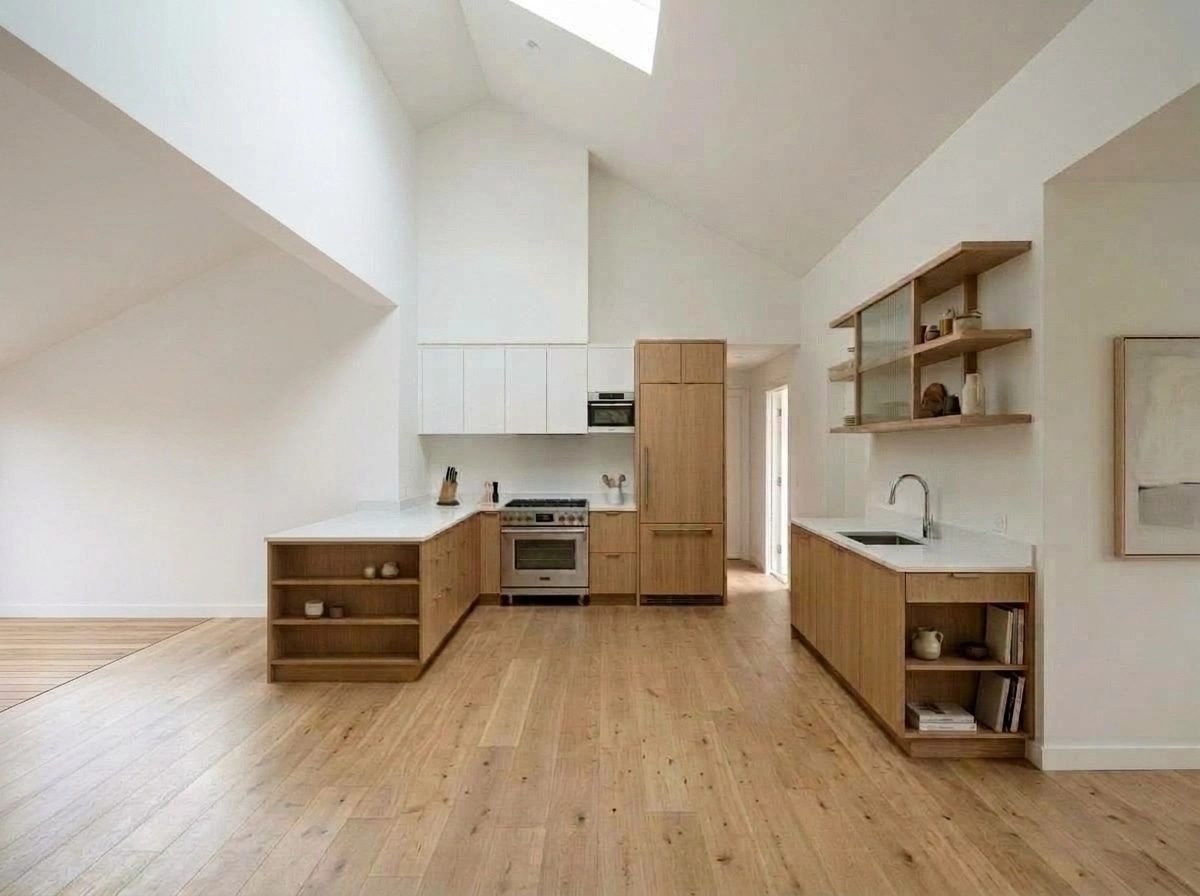 Interior design in Scandinavian style — Kitchen by GenRoom AI