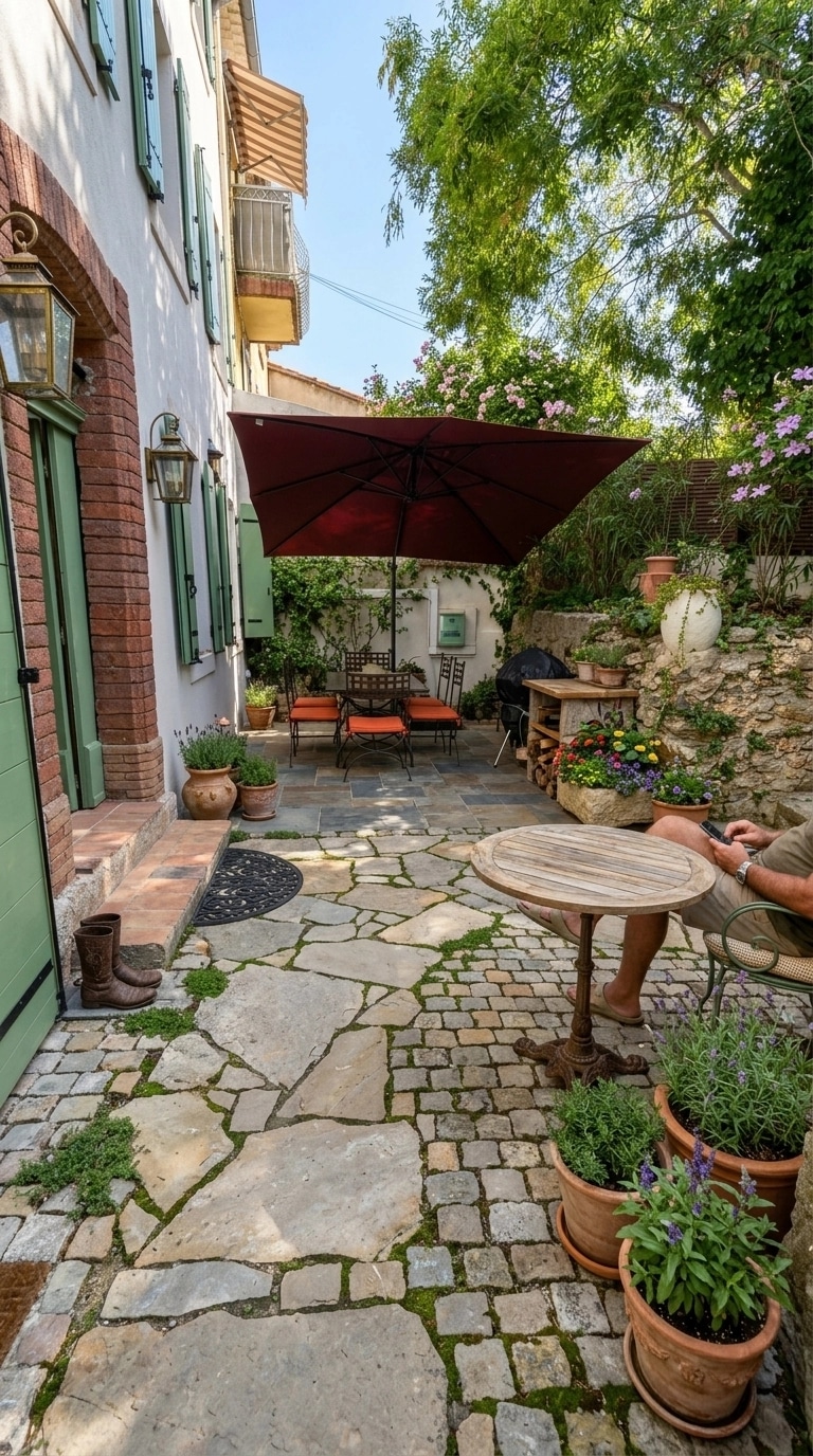 Country Rustic Garden Yard design — yard photo by GenRoom AI