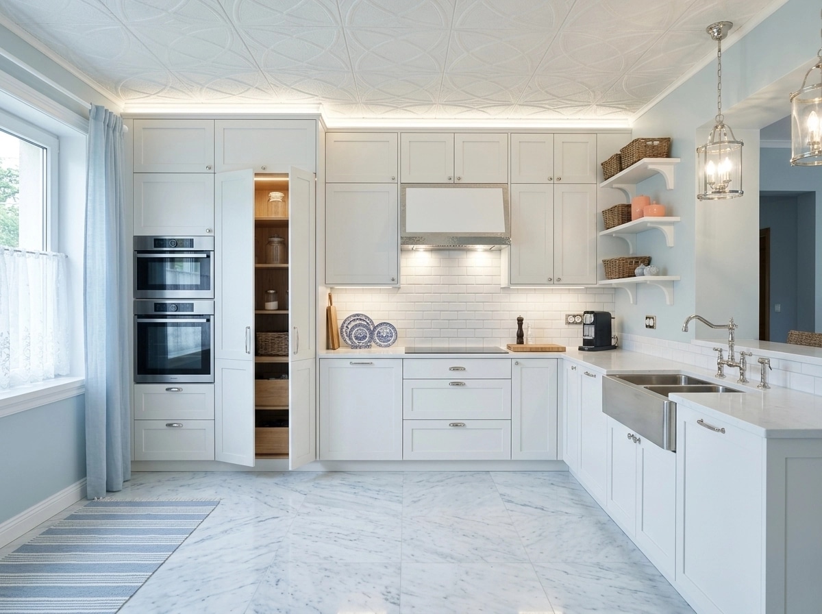 Design d'intérieur en style Coastal / Hamptons — Cuisine par GenRoom AI