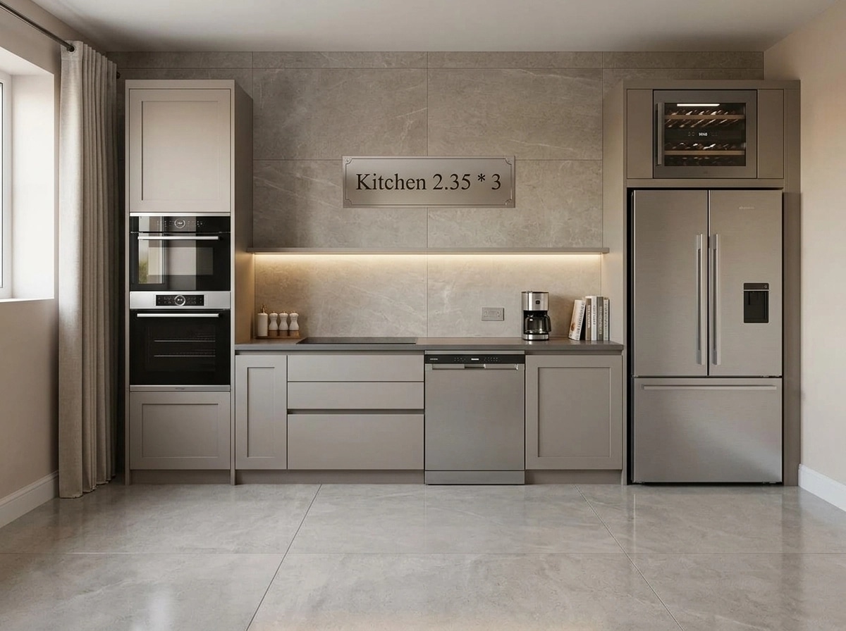 Kitchen interior in no_style style — photo by GenRoom AI