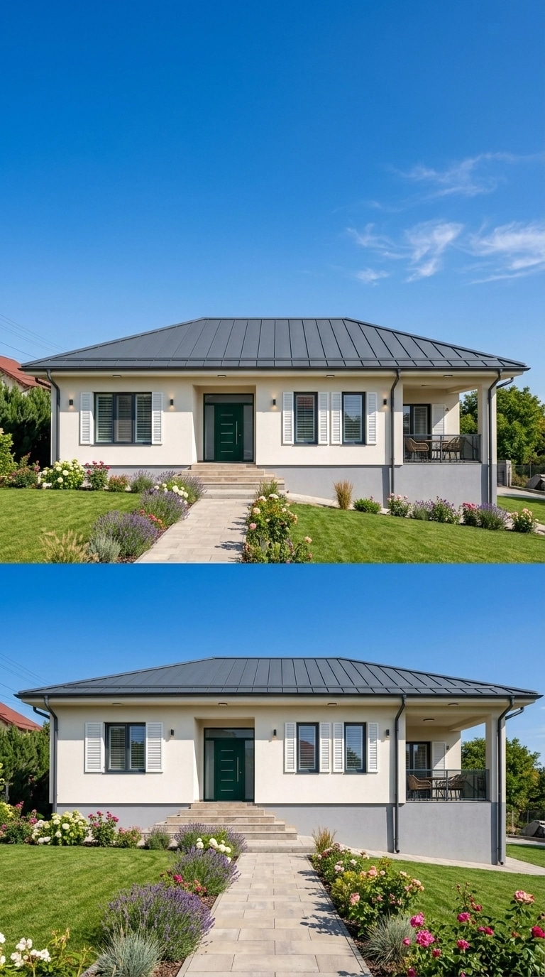 Facade design in Contemporary Facade style — Facade by GenRoom AI