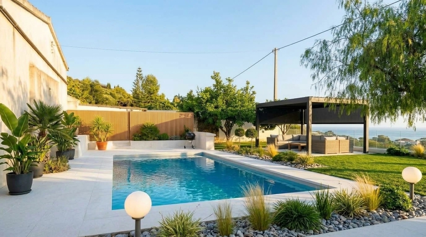 Yard design in no_style style — photo by GenRoom AI