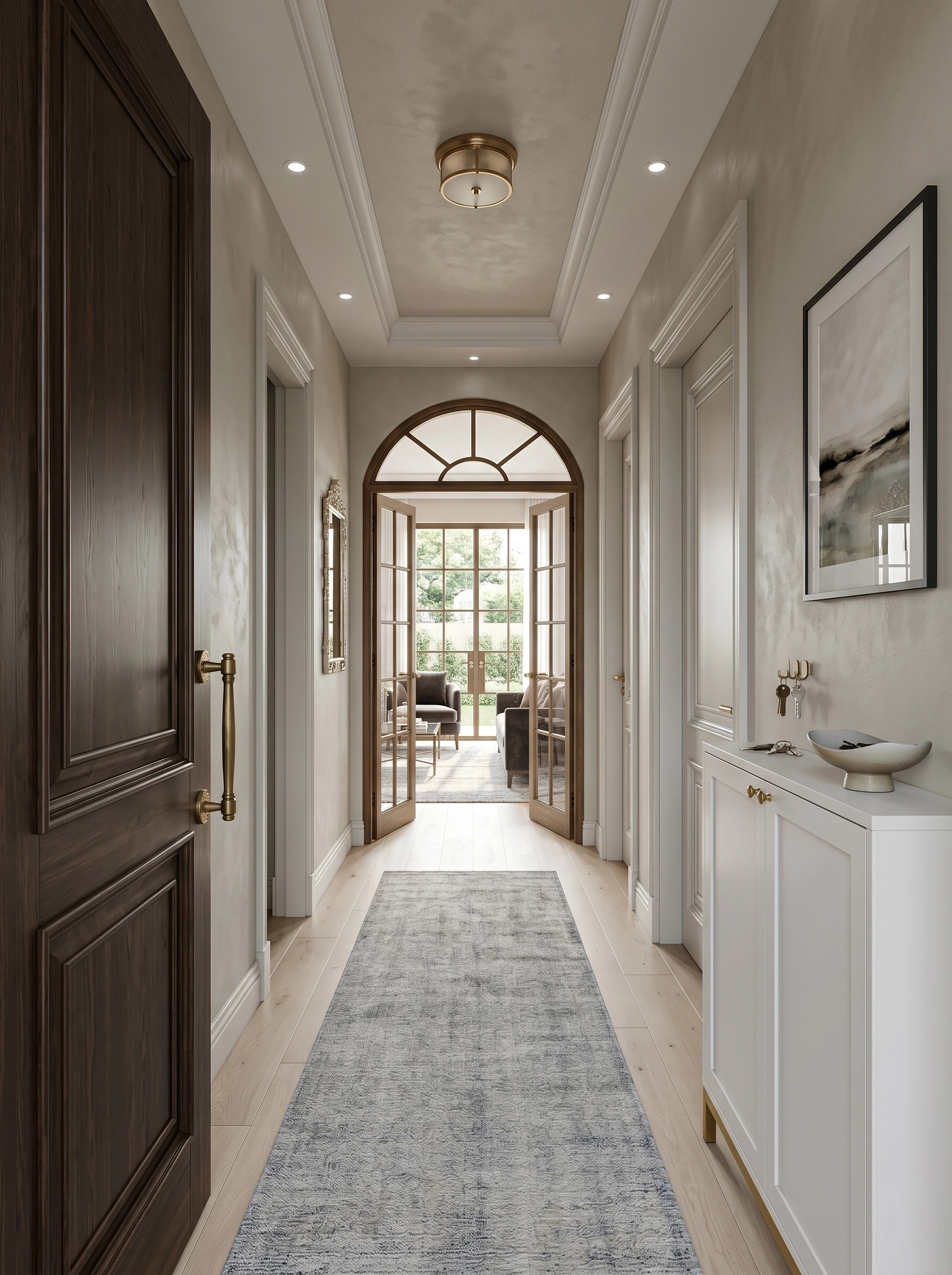 Transitional Antre design — interior photo by GenRoom AI