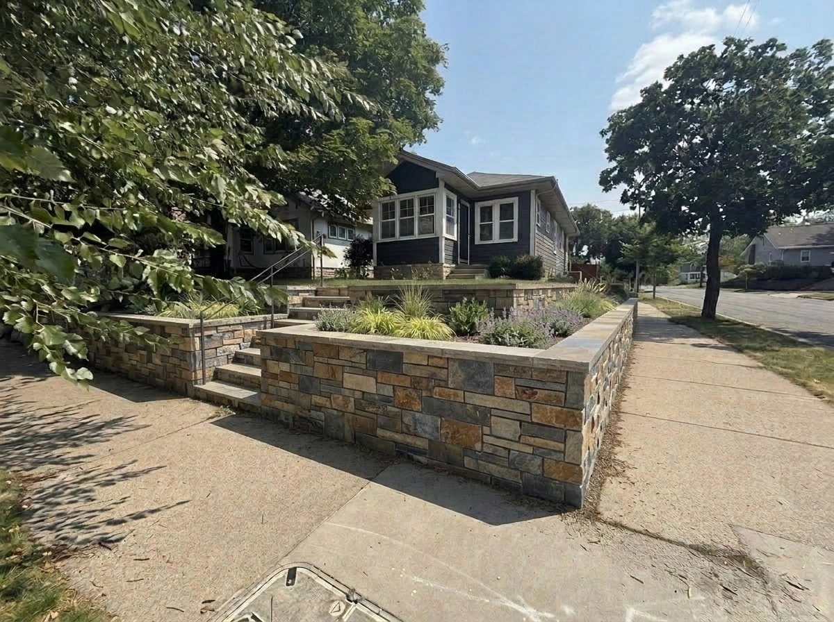 Yard design in no_style style — photo by GenRoom AI