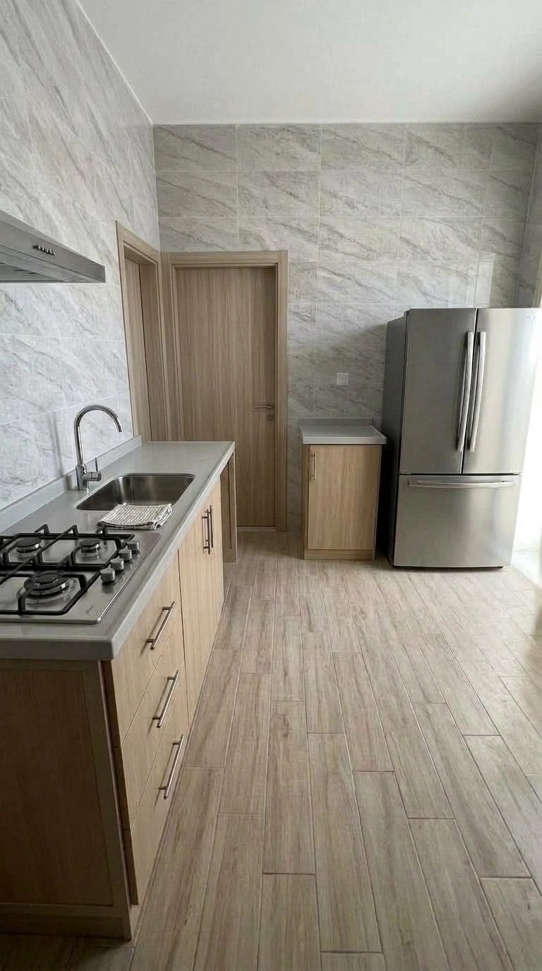 Kitchen interior in no_style style — photo by GenRoom AI