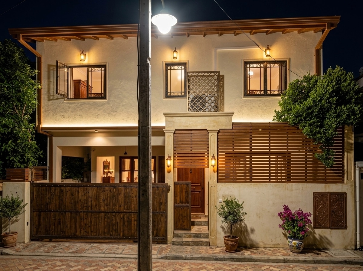 Facade design in Mediterranean Facade style — Facade by GenRoom AI