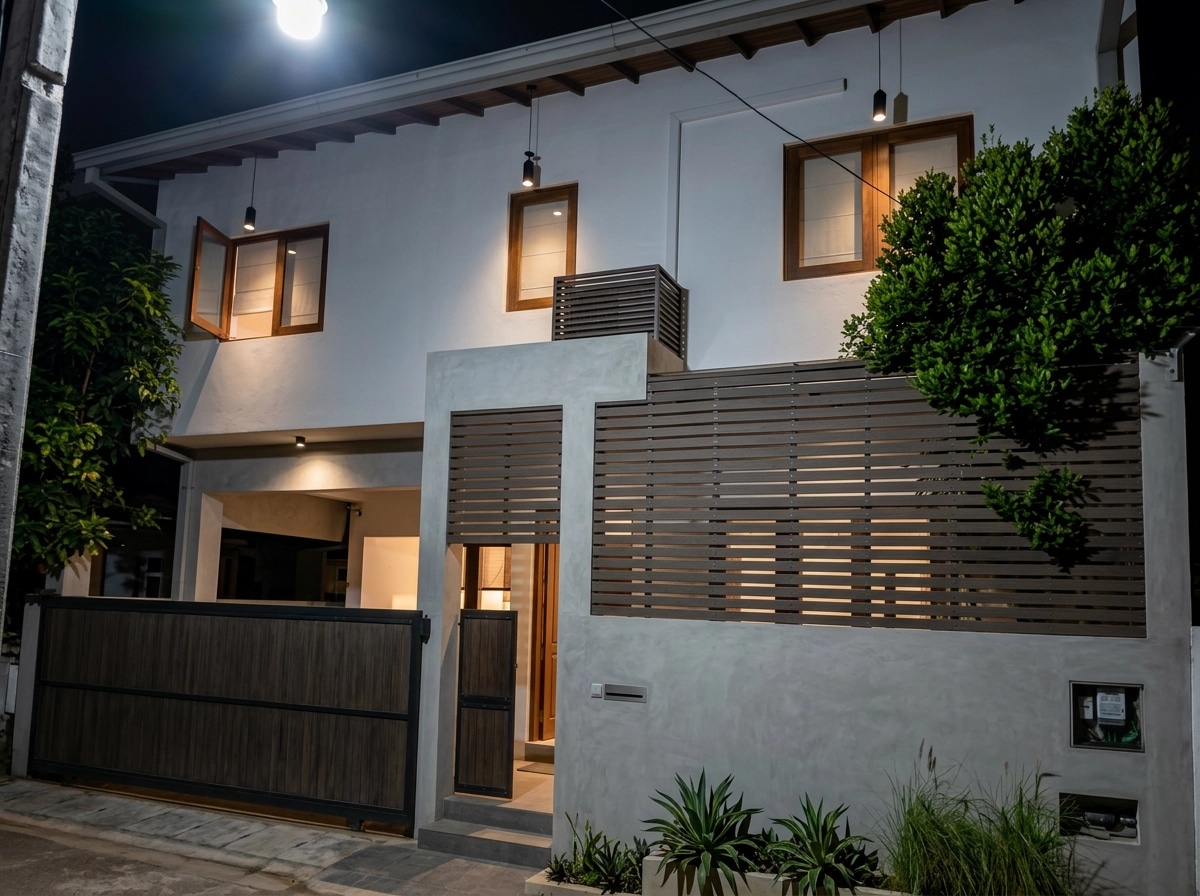 Minimalist Facade Facade design — facade photo by GenRoom AI