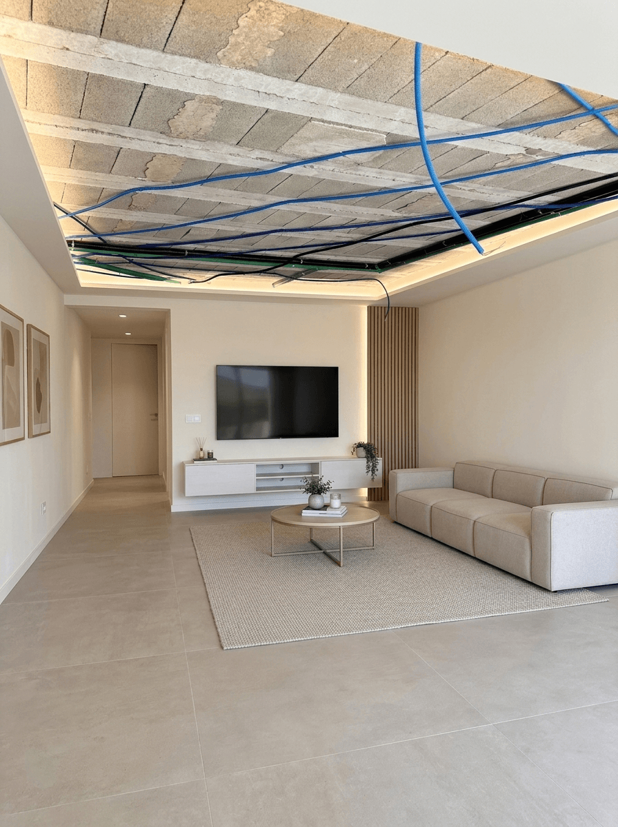 Interior design in Minimalism style — Living Room by GenRoom AI