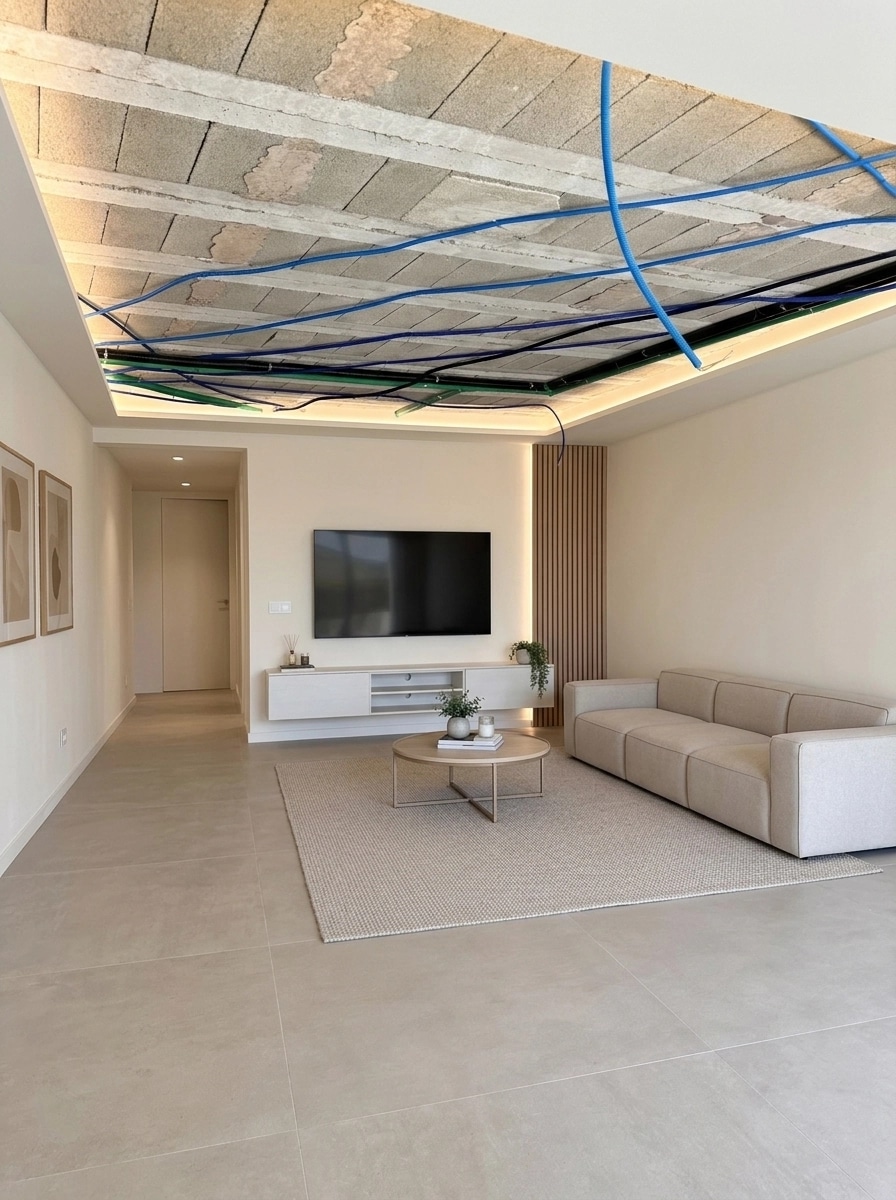 Interior design in Minimalism style — Living Room by GenRoom AI
