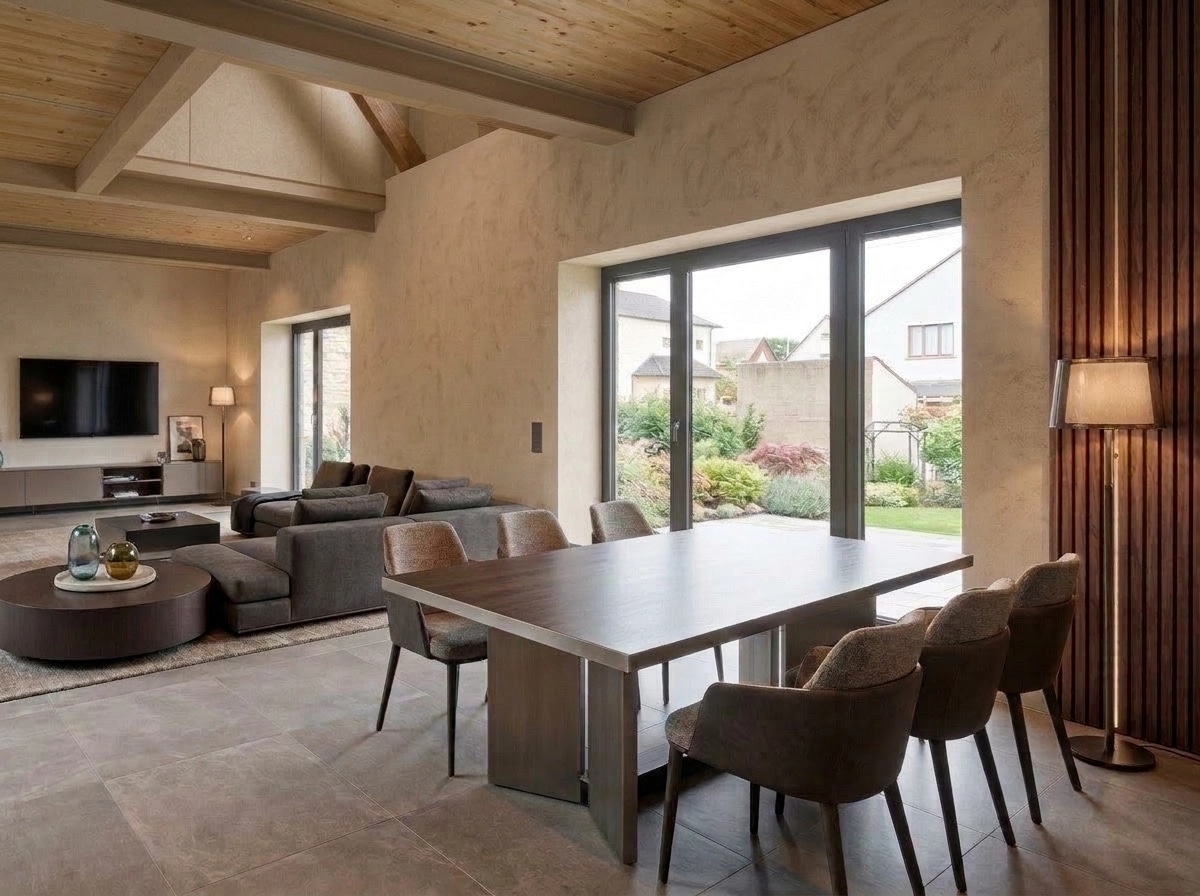 Interior design in Contemporary style — Living Room by GenRoom AI