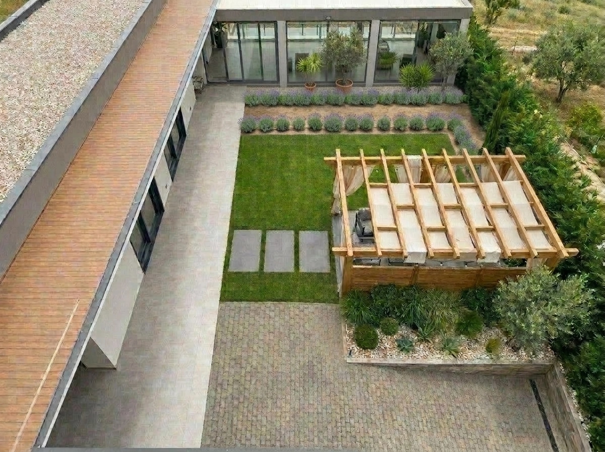 Contemporary Yard Yard design — yard photo by GenRoom AI